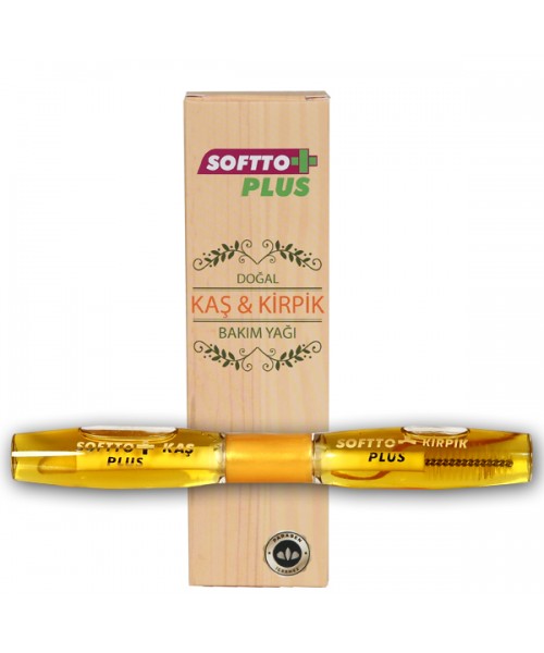 SOFTTO PLUS DOĞAL KAŞ KİRPİK SERUMU 10ML+10ML