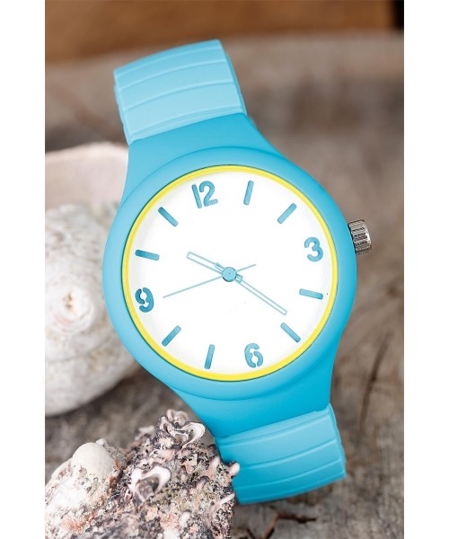 Silikon Kordon Tasarımlı Bayan Kol Saati Silikon Kordon Tasarımlı Bayan Kol Saati