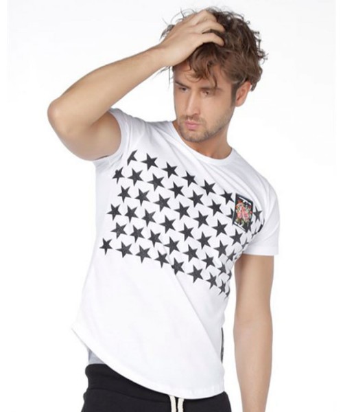 Norths Republıc Yıldız Baskılı Erkek Tişört Norths Republıc Yıldız Baskılı Erkek Tişört