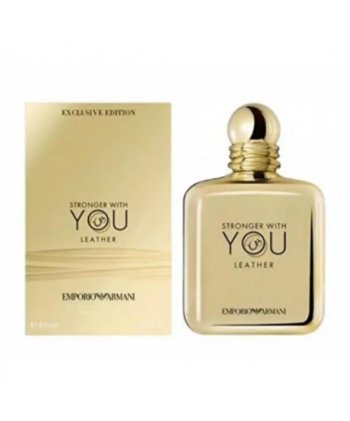 Emporio Armani Stronger With You Leather EDP Erkek Outlet Parfüm 100 ml
